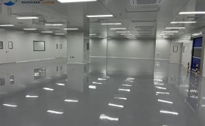 無塵車間的地面防滑處理，更多搜索視頻號：@凈化東哥